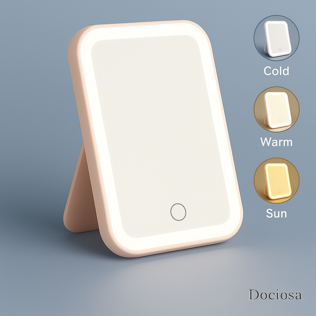 Miroir de bureau à LED