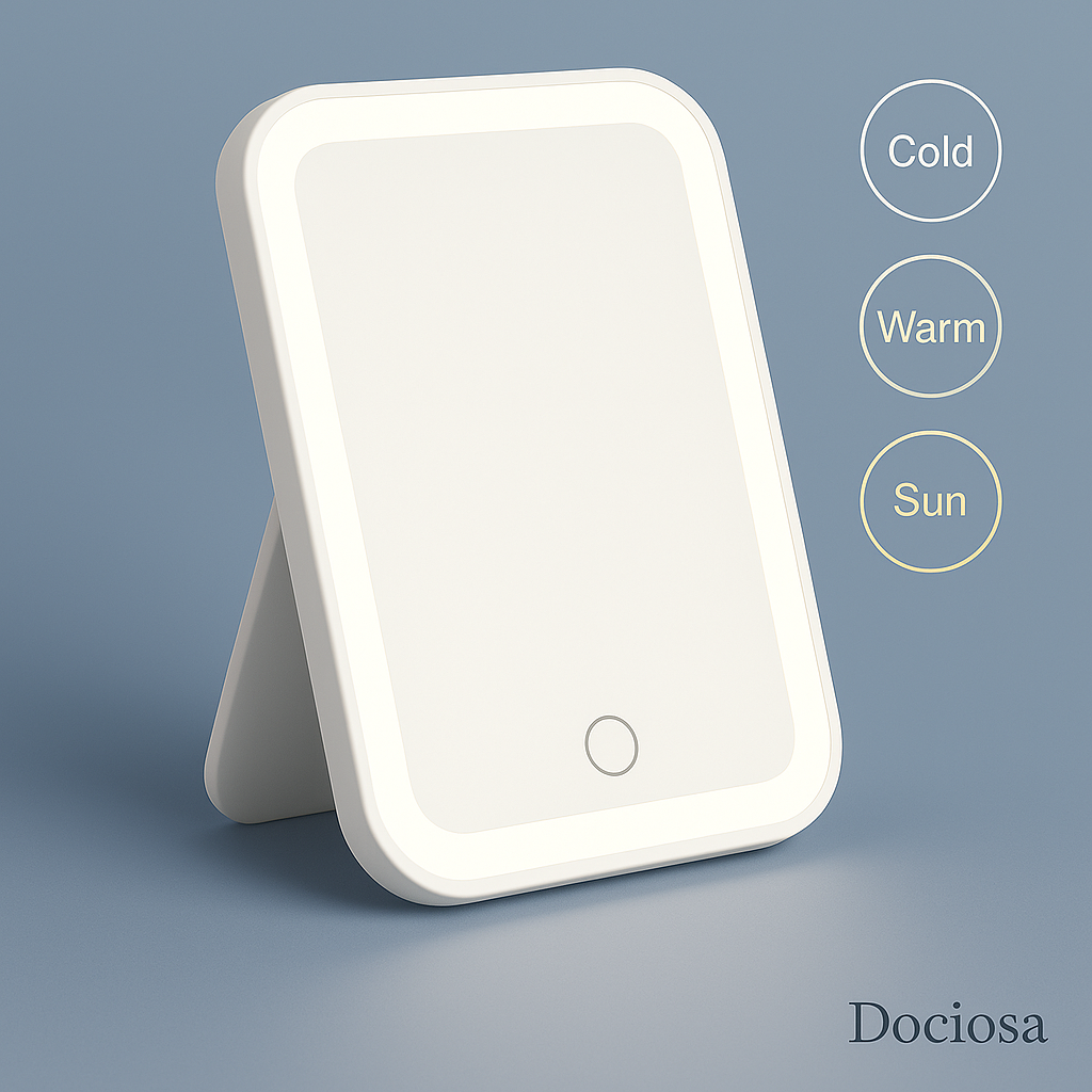 Miroir de bureau à LED