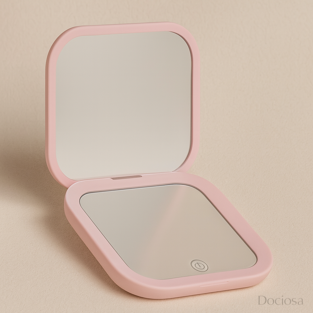 Miroir à LED portable